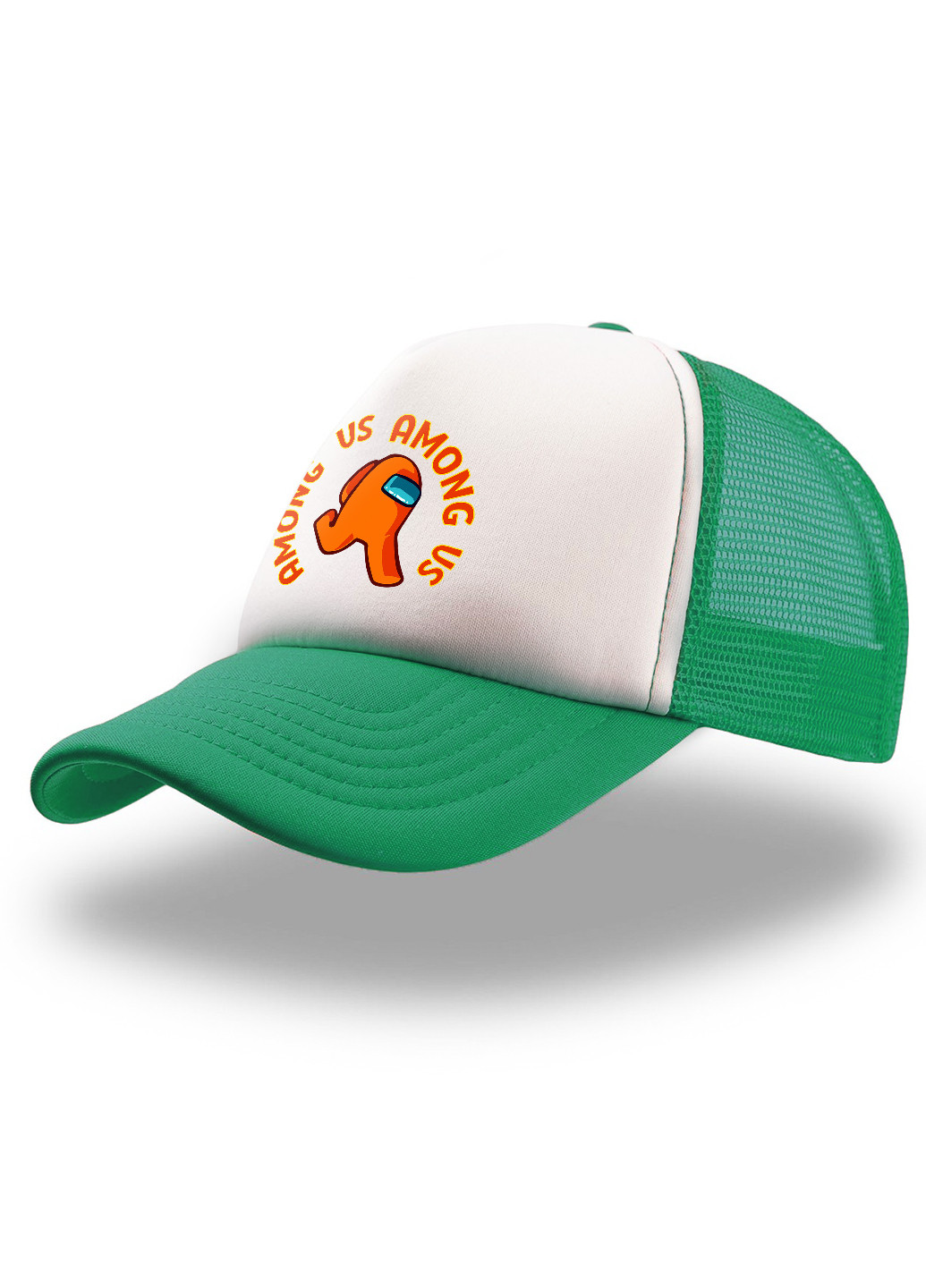 Кепка Тракер дитяча Амонг Ас Помаранчевий (Among Us Orange) (33404-2408) MobiPrint (220824547)