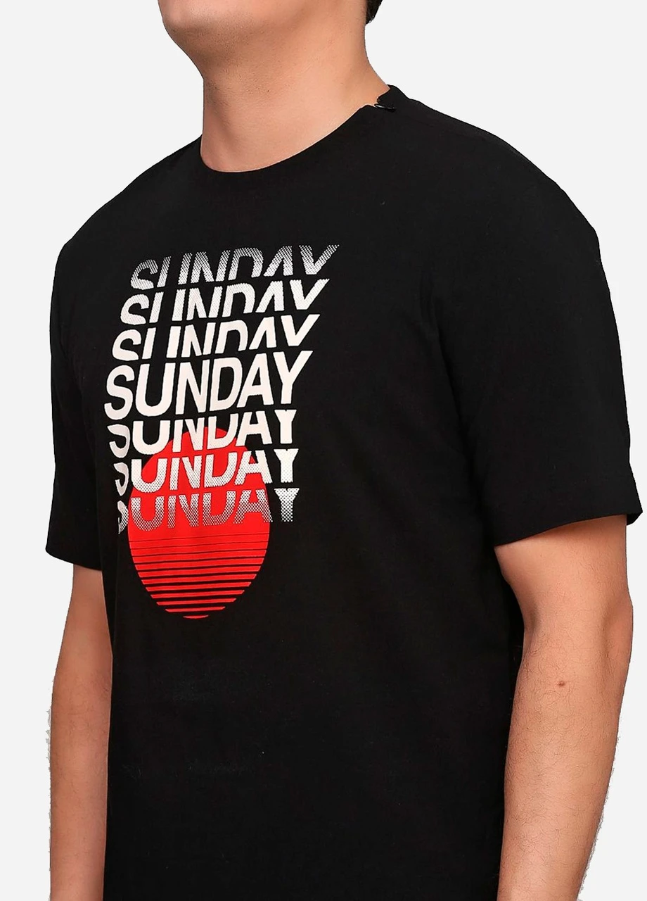 Чорна футболка H&M