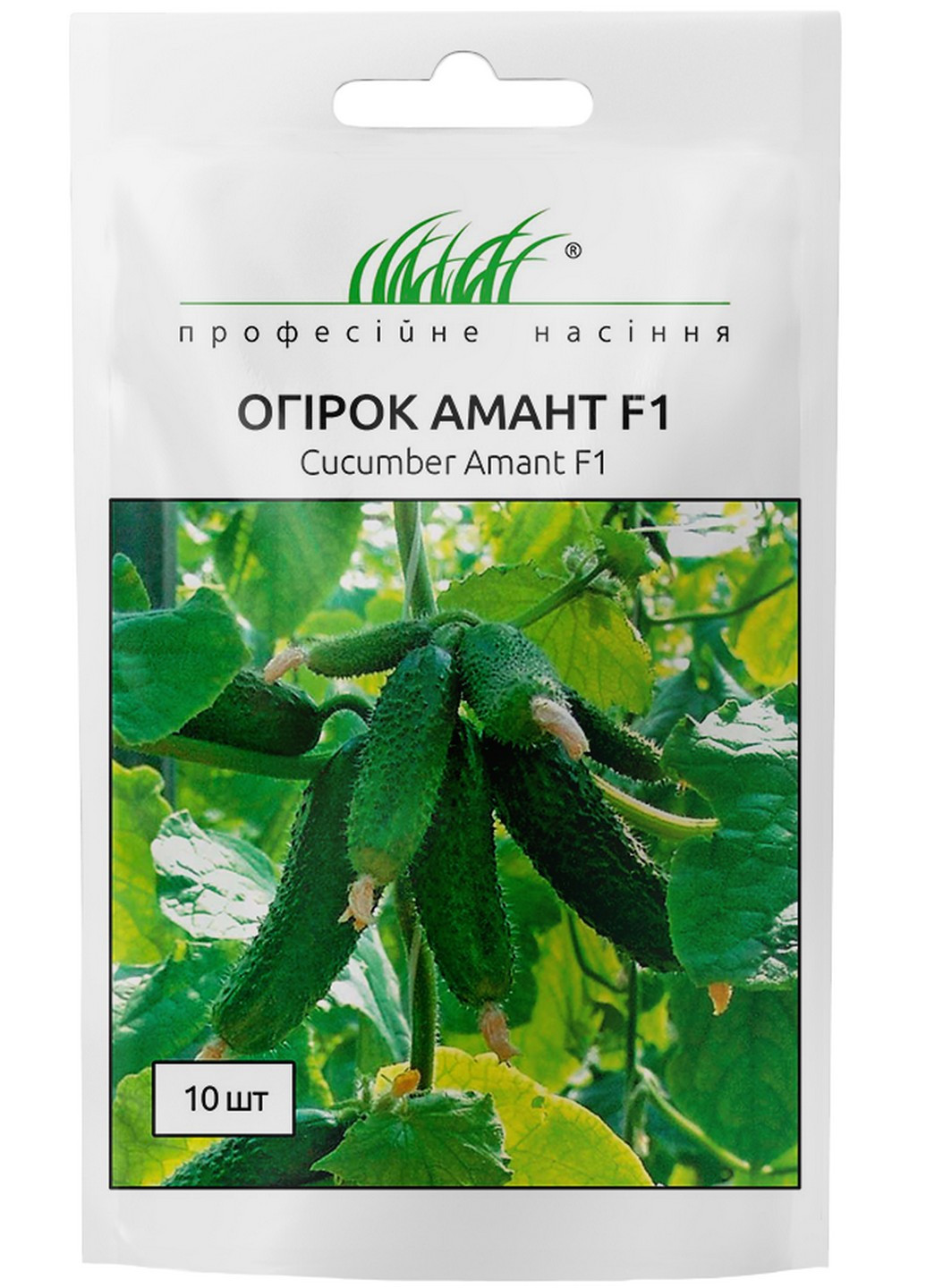 Насіння Огірок Амант F1 10 шт Професійне насіння (215963549)