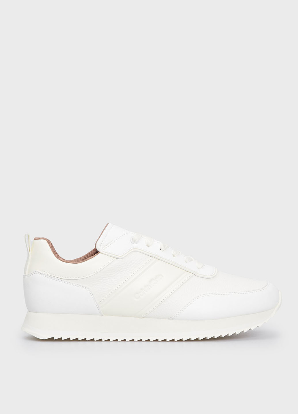 Белые всесезонные кроссовки Calvin Klein