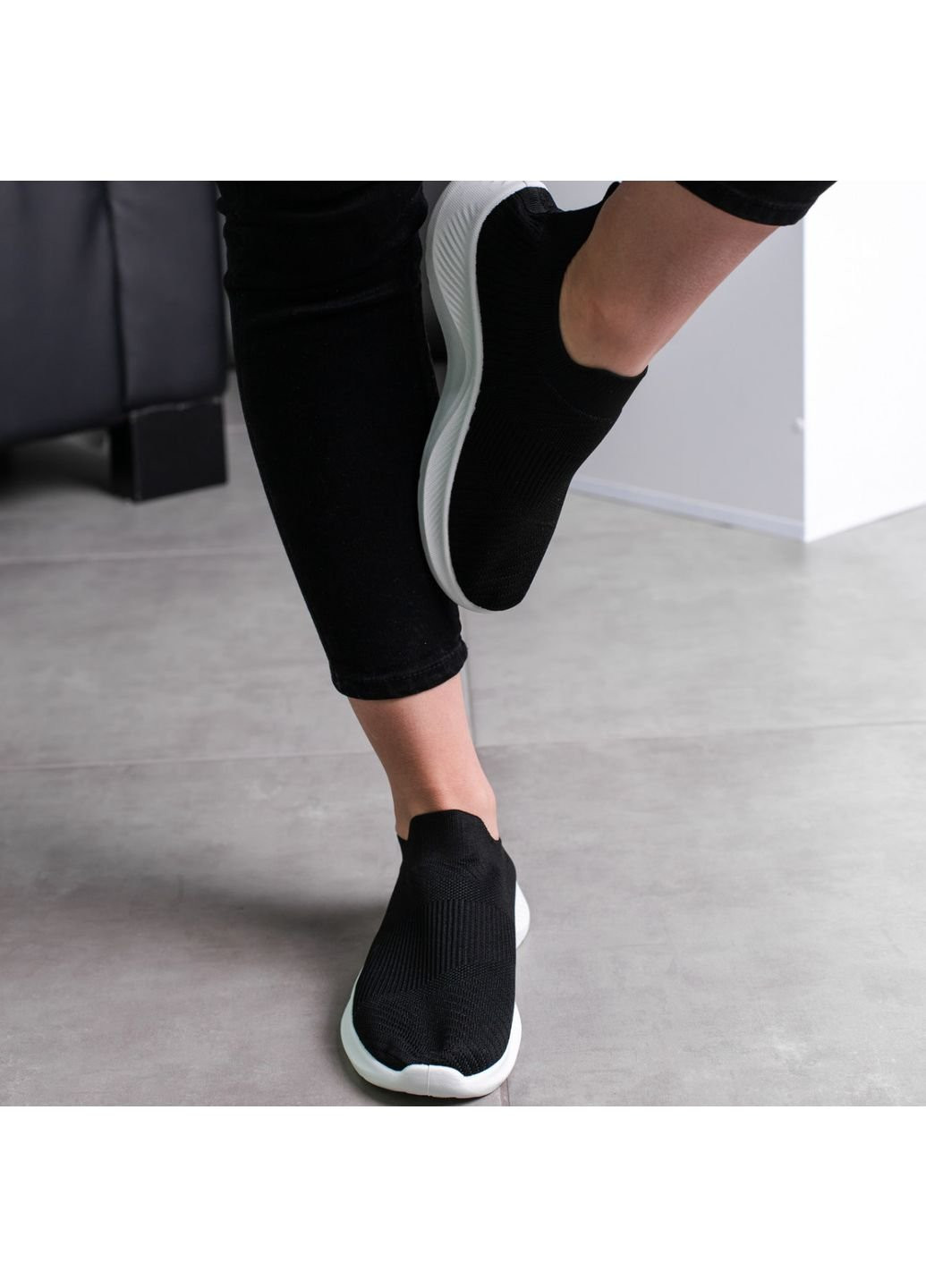 Чорні осінні кросівки жіночі oreo 3554 39 25 см чорний Fashion