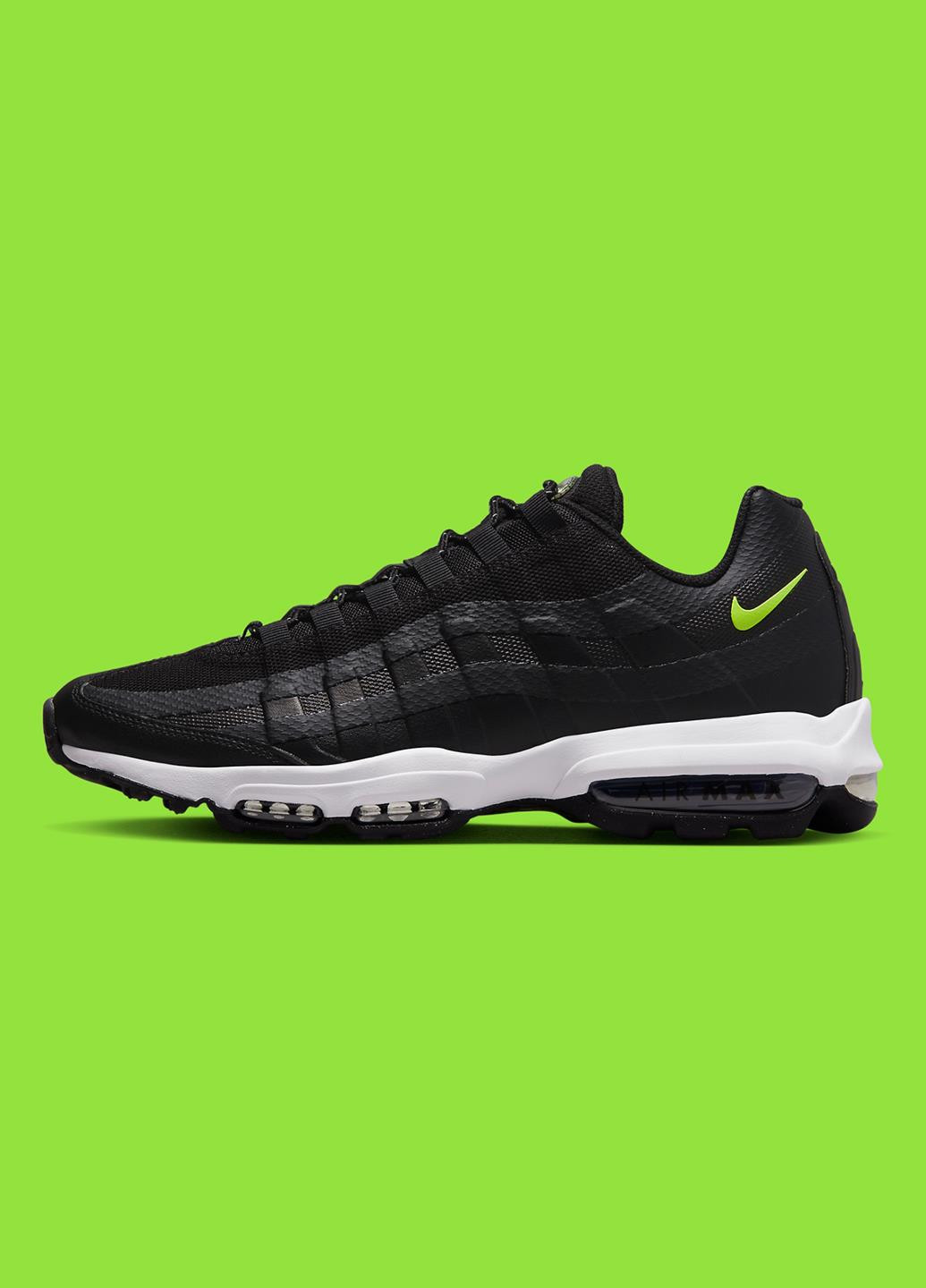 Чорно-білі Осінні кросівки fd0662-002 Nike Air Max 95 Ultra