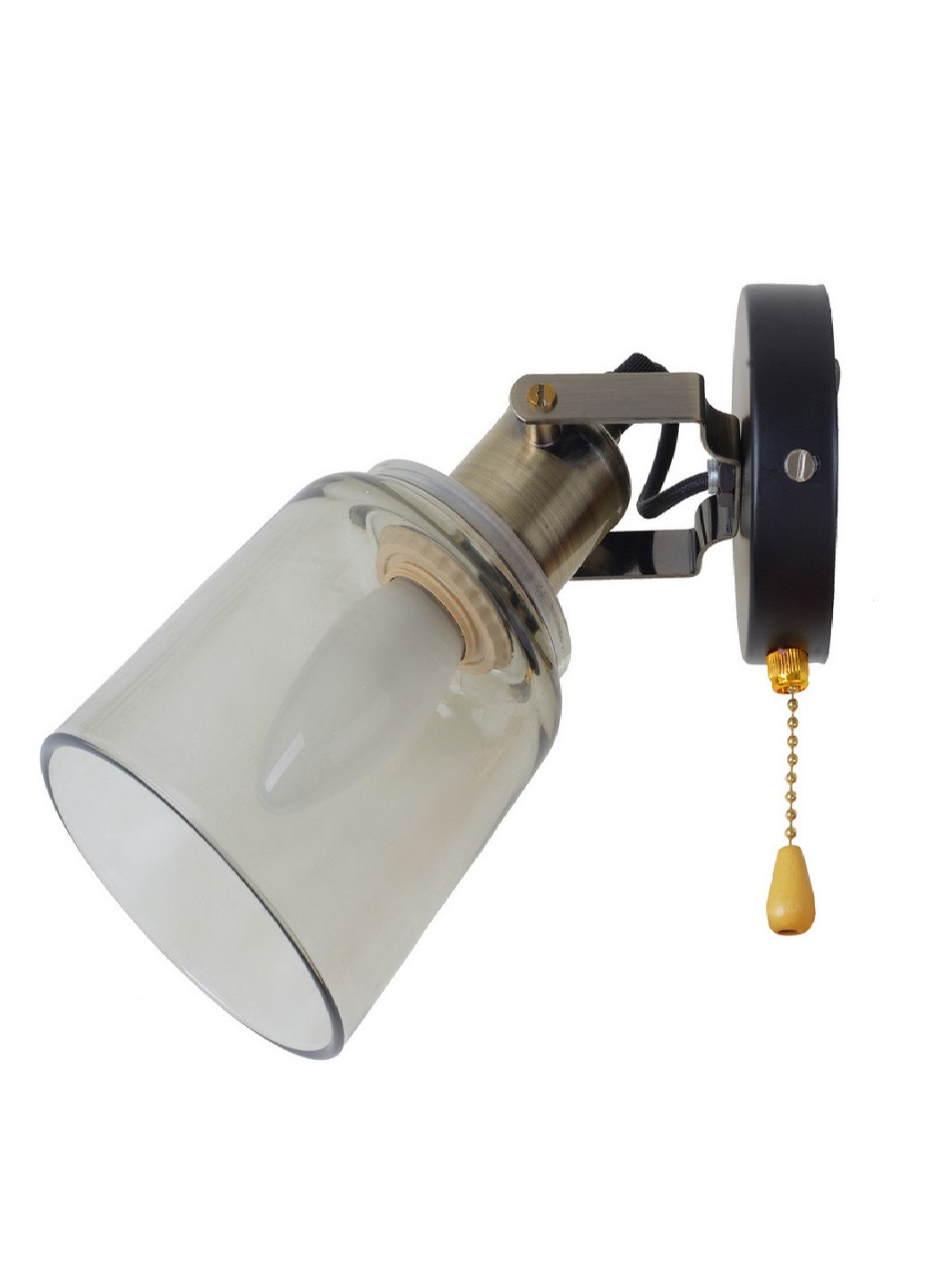 Бра LK-687W/1 E27 AB/BK Brille (193196075)