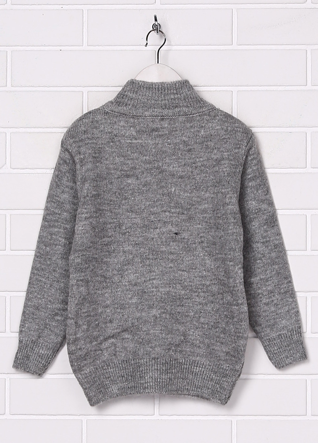 Серый осенний свитер джемпер Rain