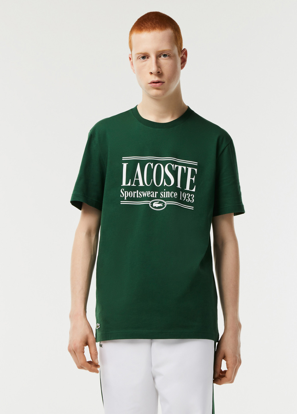 Зелена футболка Lacoste