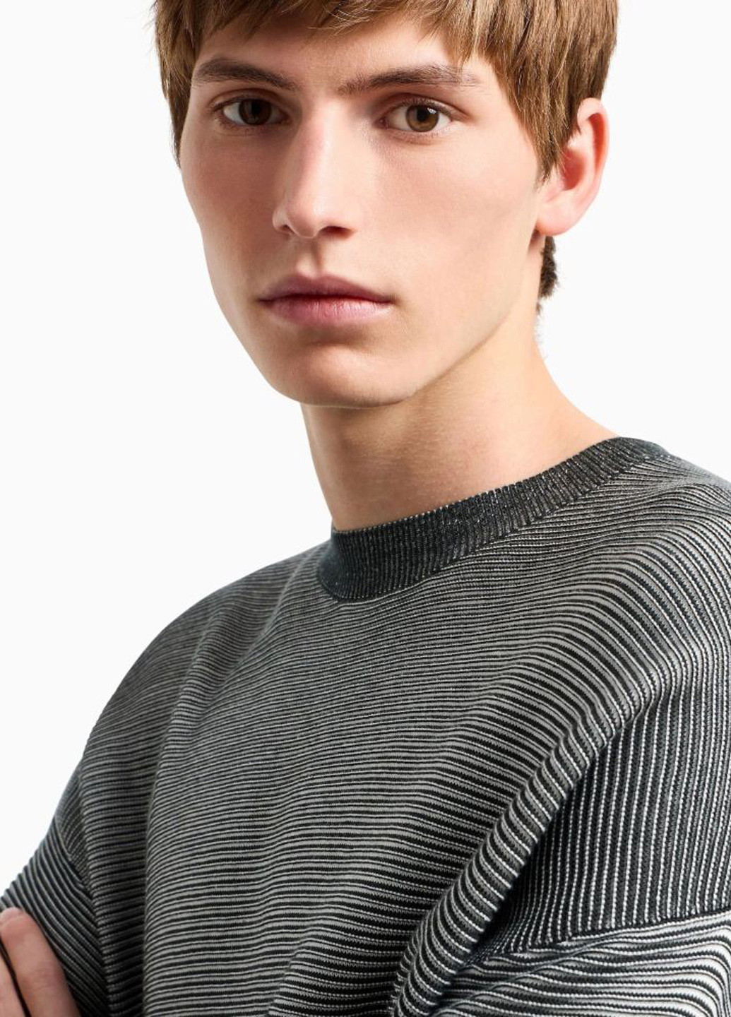 Сірий демісезонний джемпер джемпер Armani Exchange
