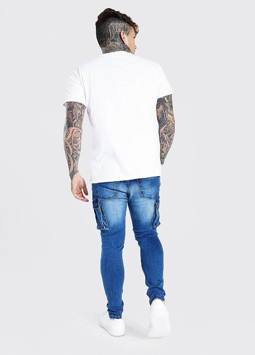 Белая футболка Boohoo
