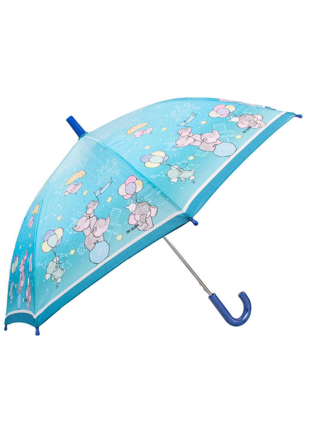 Детский зонт-трость автомат 80 см Три Слона (255709222)