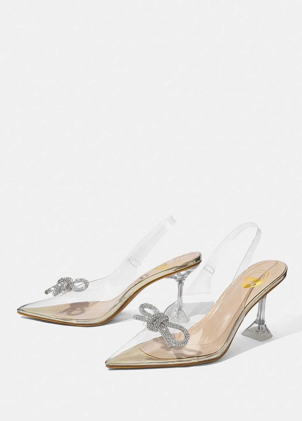 SHEIN Туфлі слінгбекі прозорий з силікон, китай — літо (330486266)