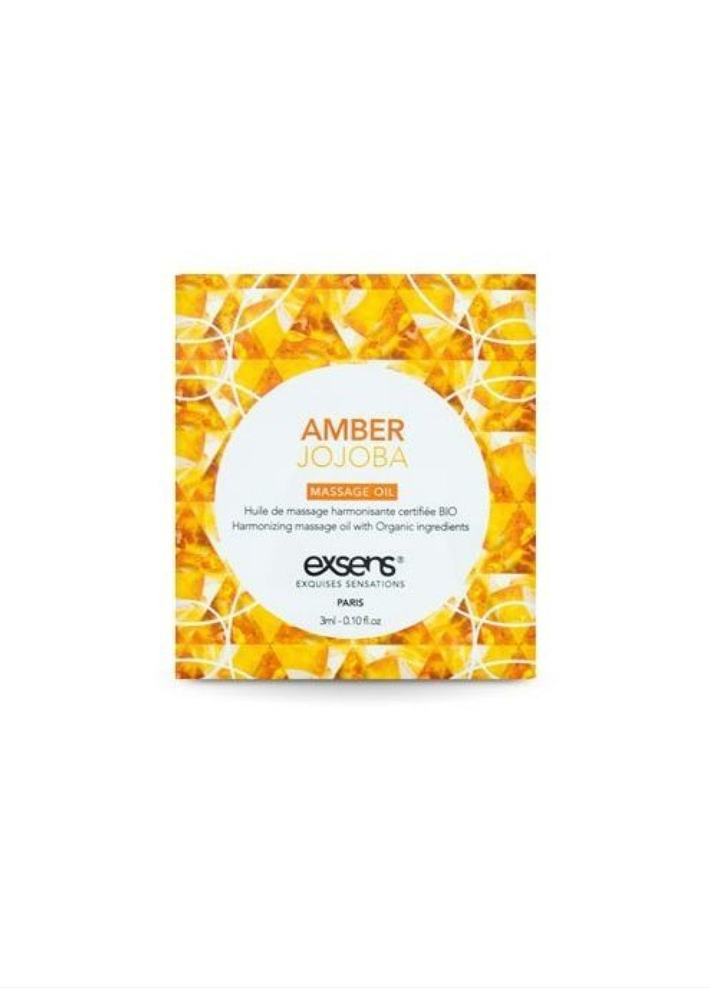 Пробник масажної олії Amber Jojoba 3мл Exsens (252660943)