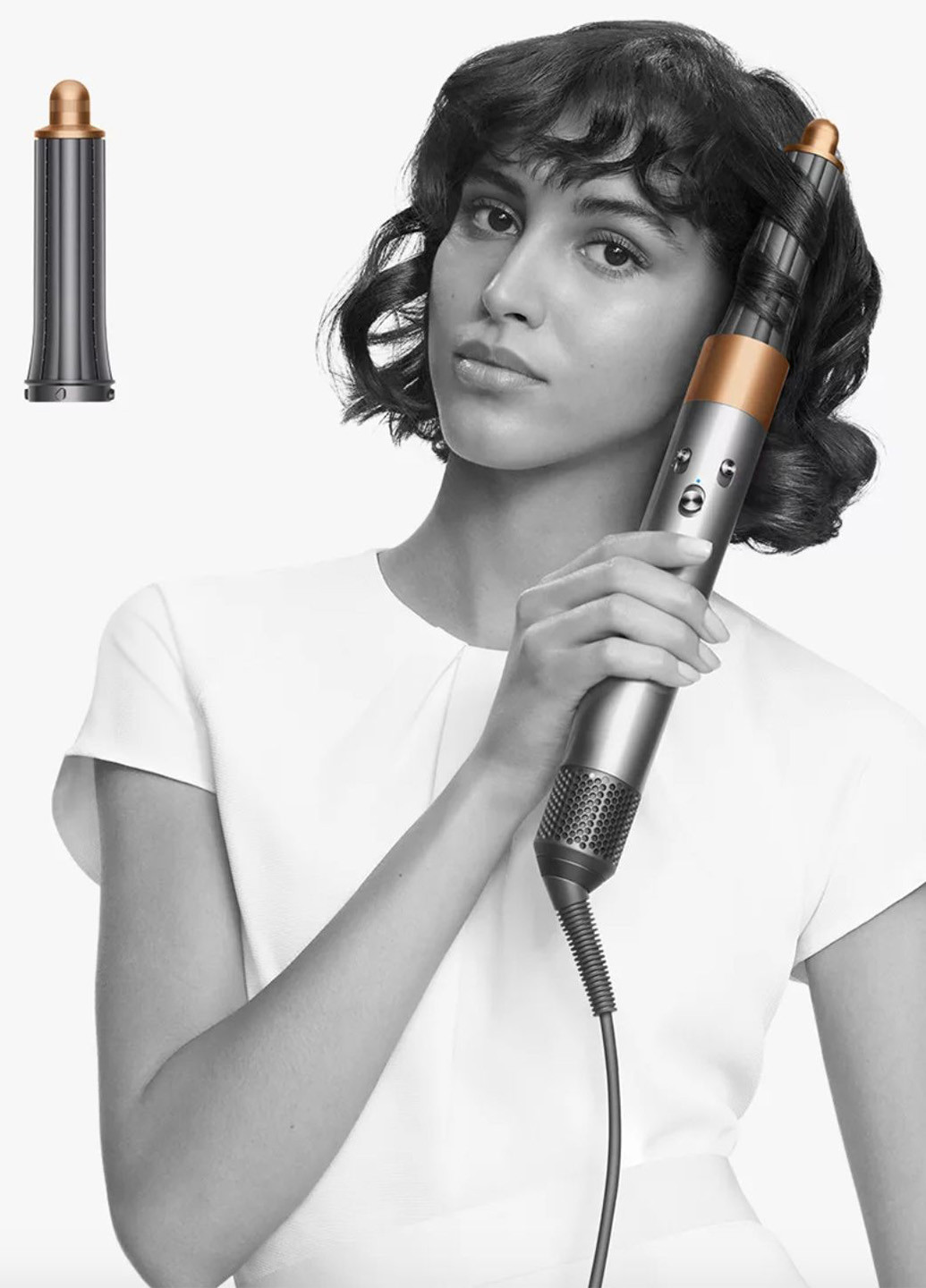 Cтайлер Airwrap Long HS05 Fuchsia-Nickel Dyson (317420500)