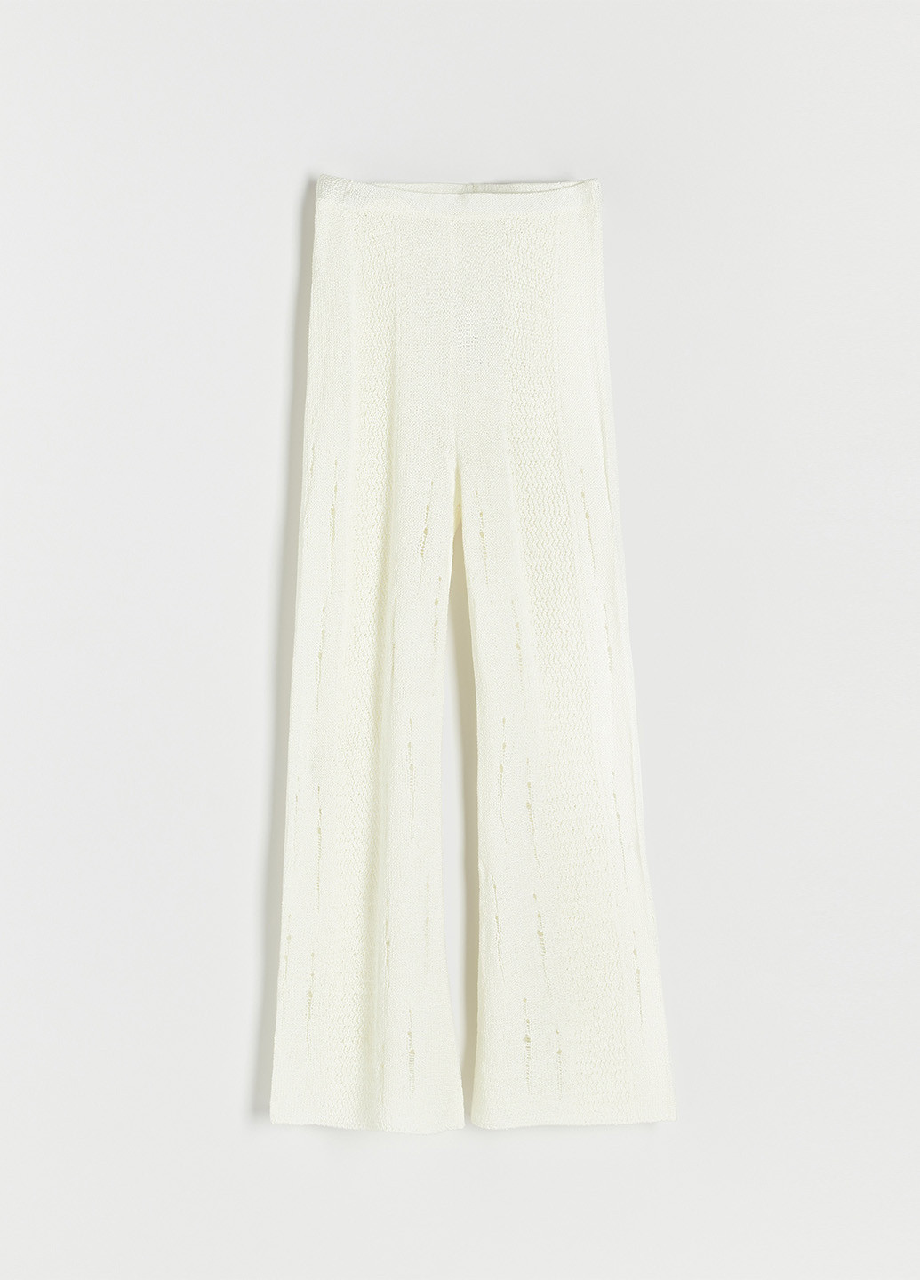 Молочные кэжуал летние клеш брюки Reserved
