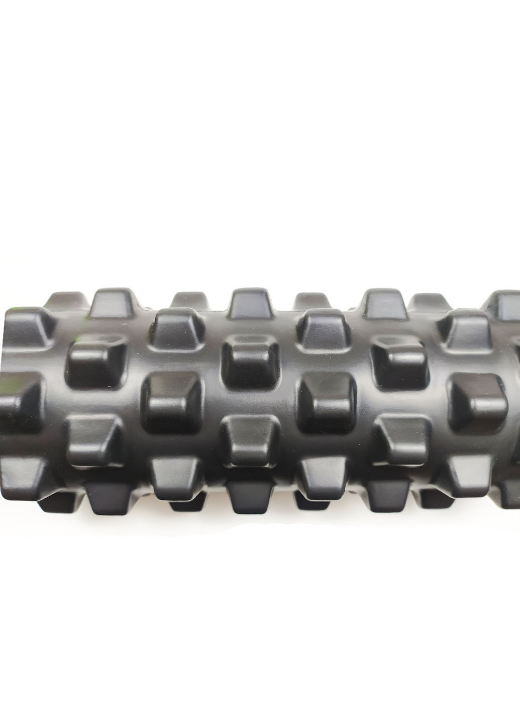 Массажный ролик EVA Spikes 33 см черный (роллер-цилиндр для йоги, массажа всего тела: рук, ног, спины, шеи) EasyFit (237657542)