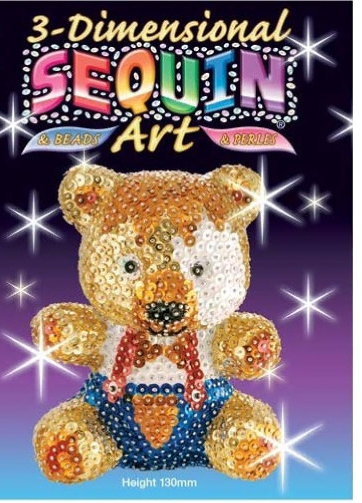Набір для творчості 3D Teddy (SA0502) Sequin Art (202365814)