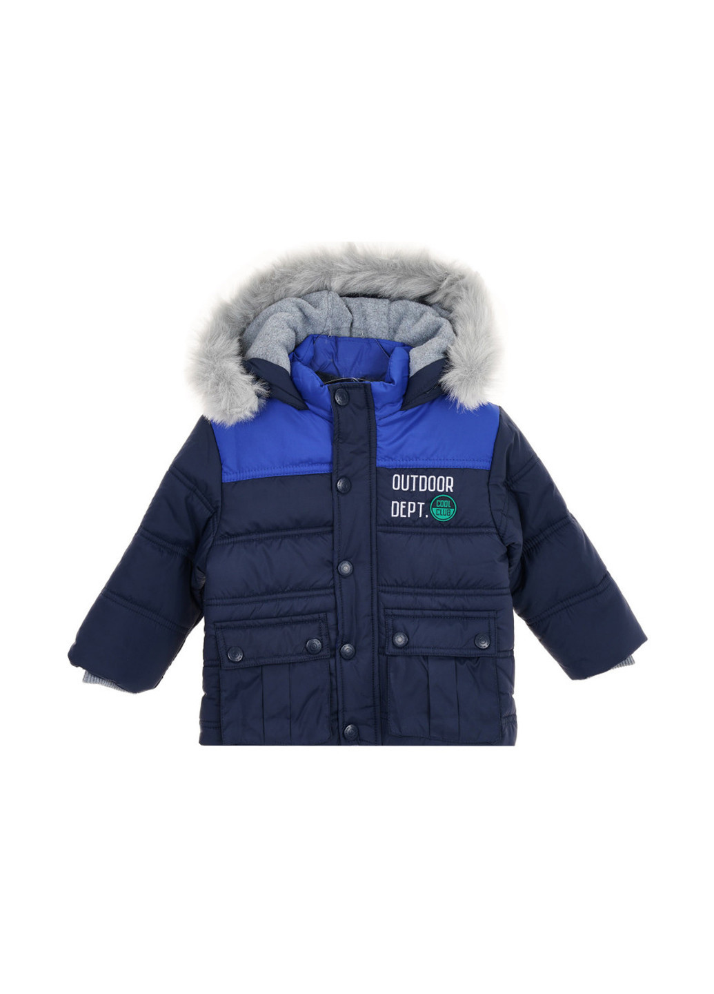 Темно-синяя зимняя куртка Cool Club