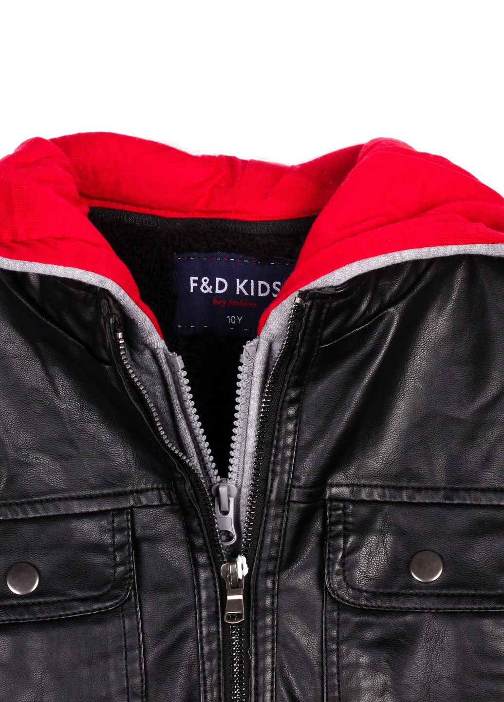 Червона демісезонна куртка F&D