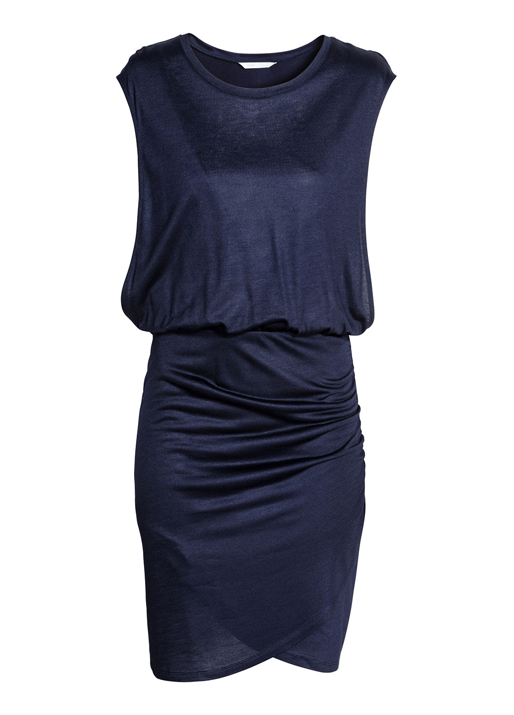 Темно-синее кэжуал платье для кормящих H&M однотонное