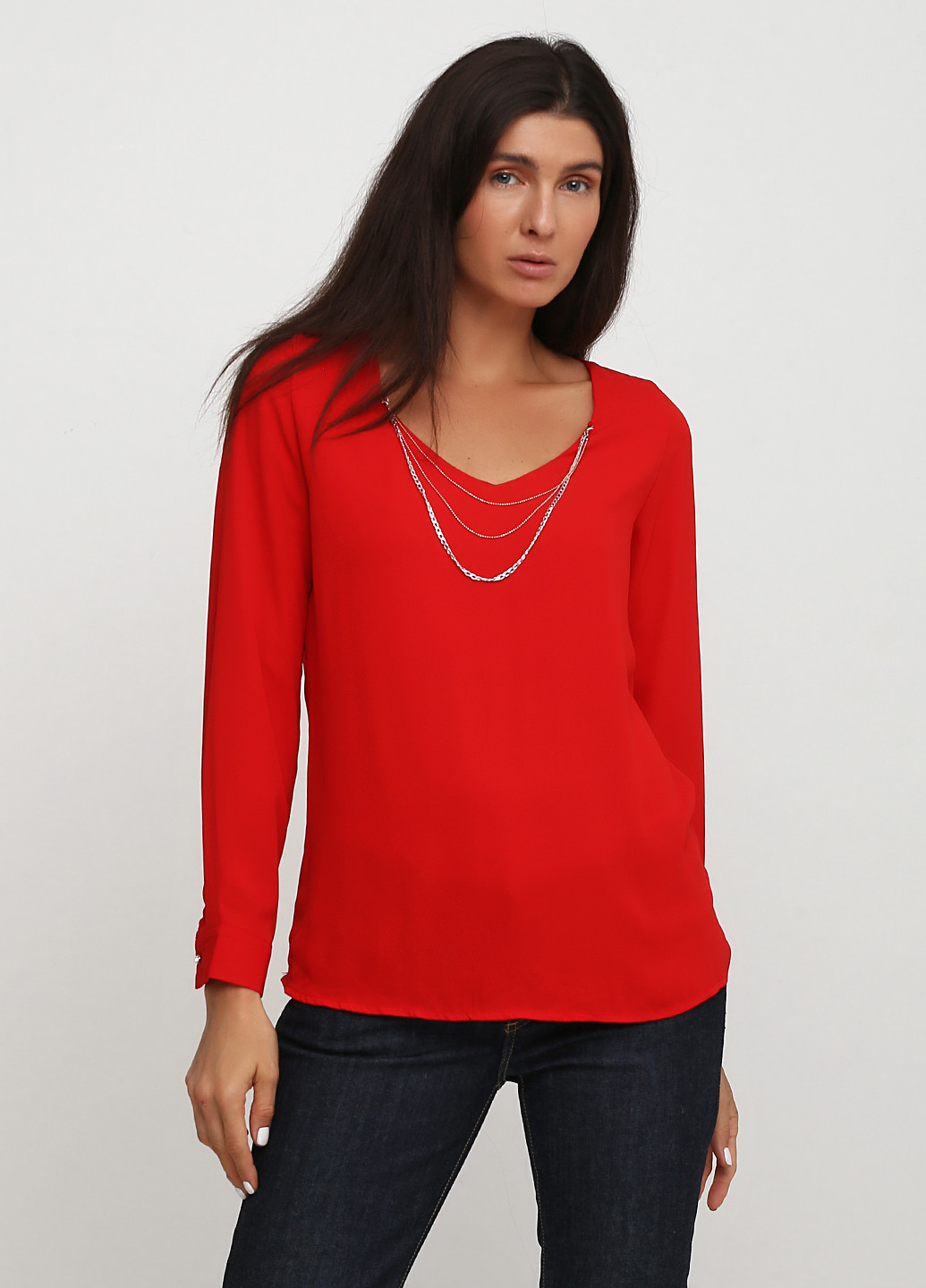 Красная блуза Renais
