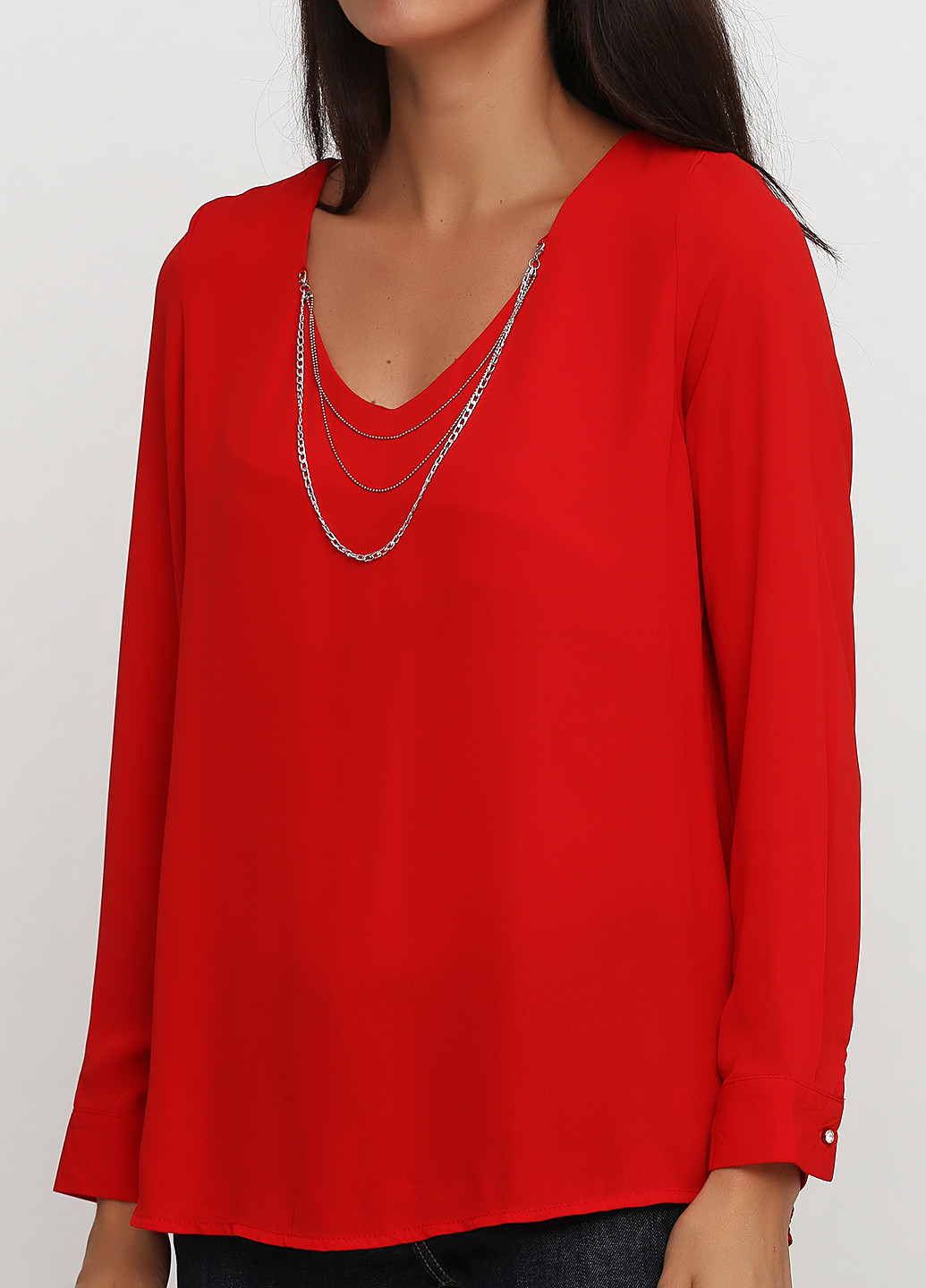 Красная блуза Renais