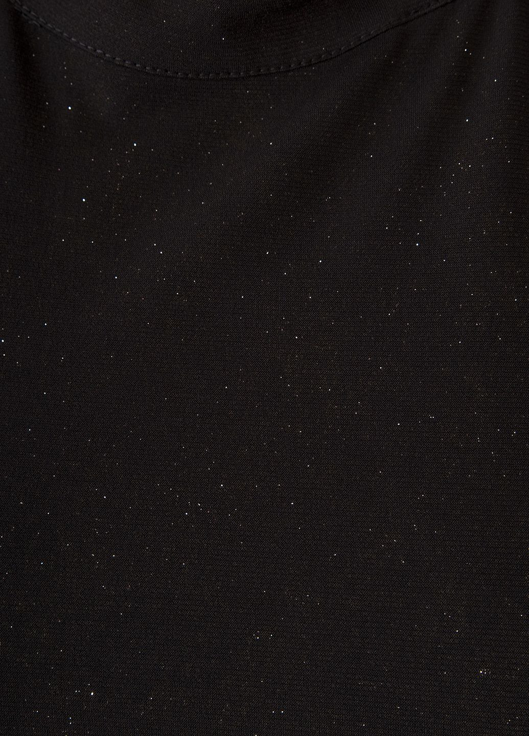 Черное вечернее платье Miss Miss однотонное