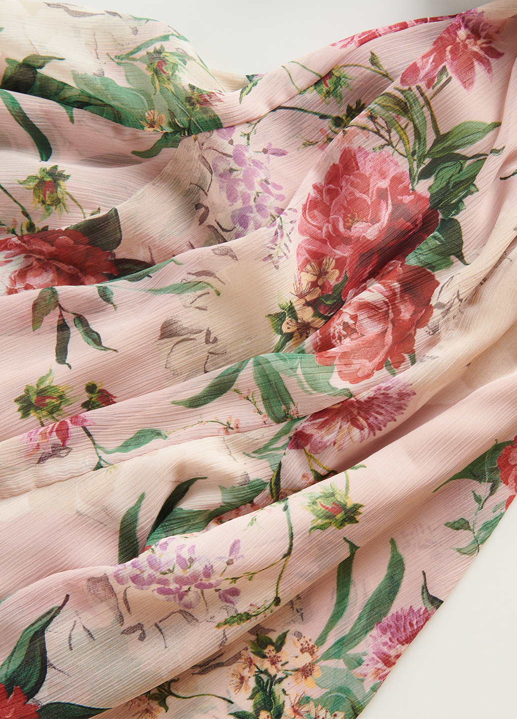 Розовое кэжуал платье на запах, клеш Reserved розы