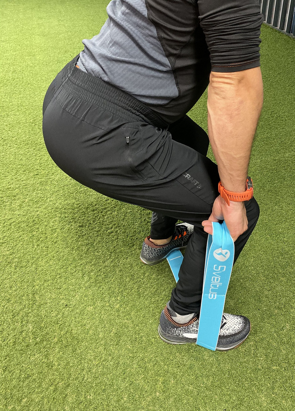 Эспандер для фитнеса универсальный Multi Elastiband 20 кг Голубой (SLTS-0170) Sveltus (253412512)