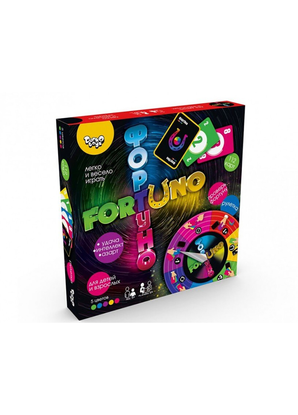 Развивающая настольная игра "ФортУно" большая укр. () Danko Toys uf-02-01u (255259992)