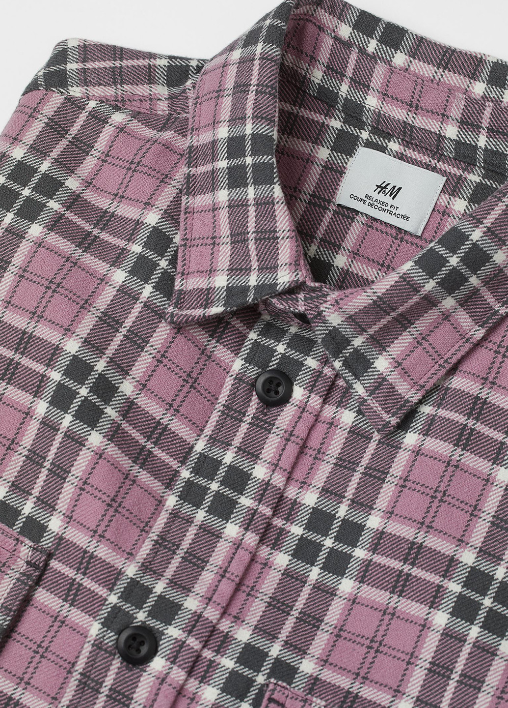 Цветная кэжуал рубашка в клетку H&M