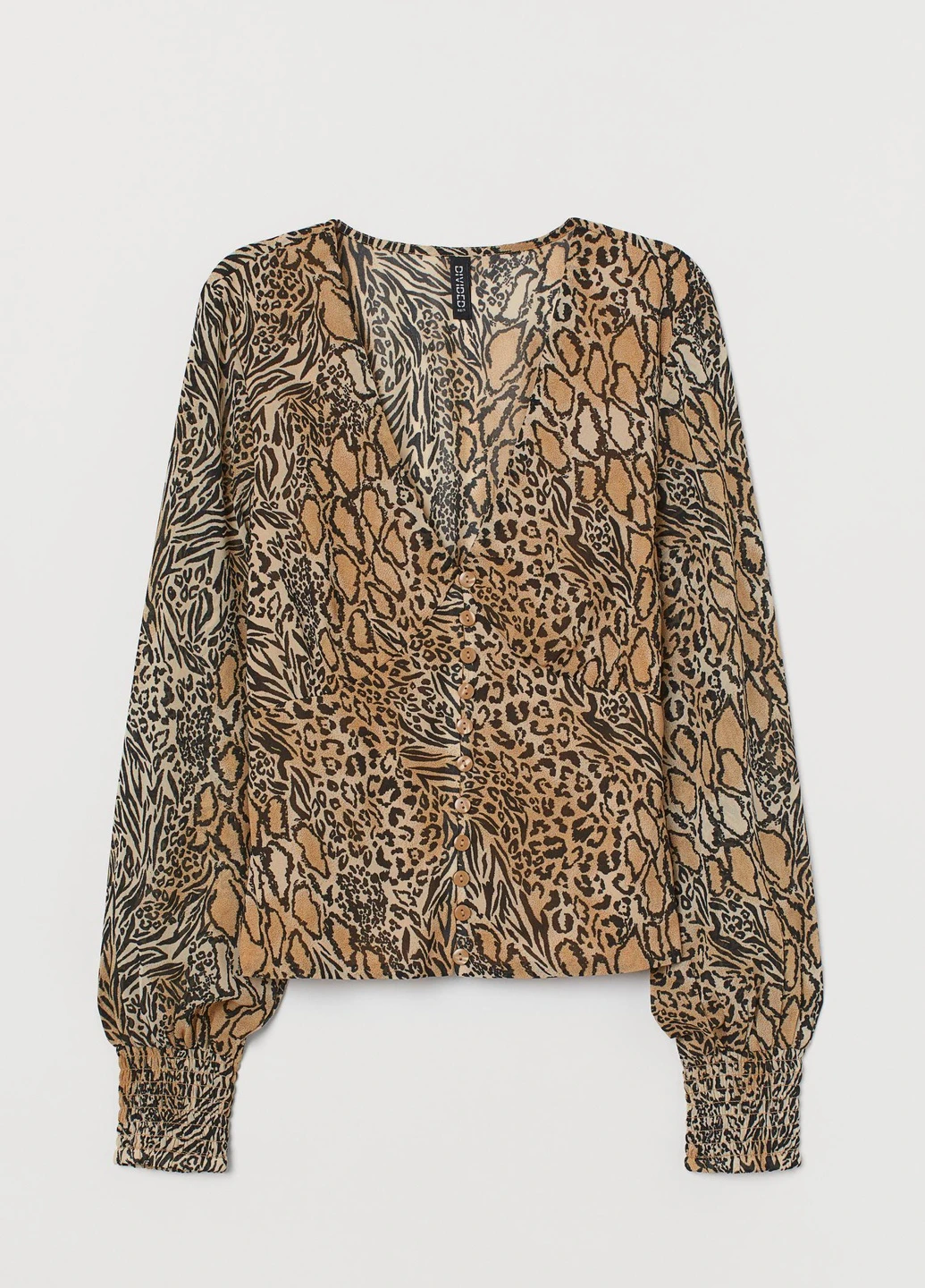 Бежевая блуза демисезон H&M
