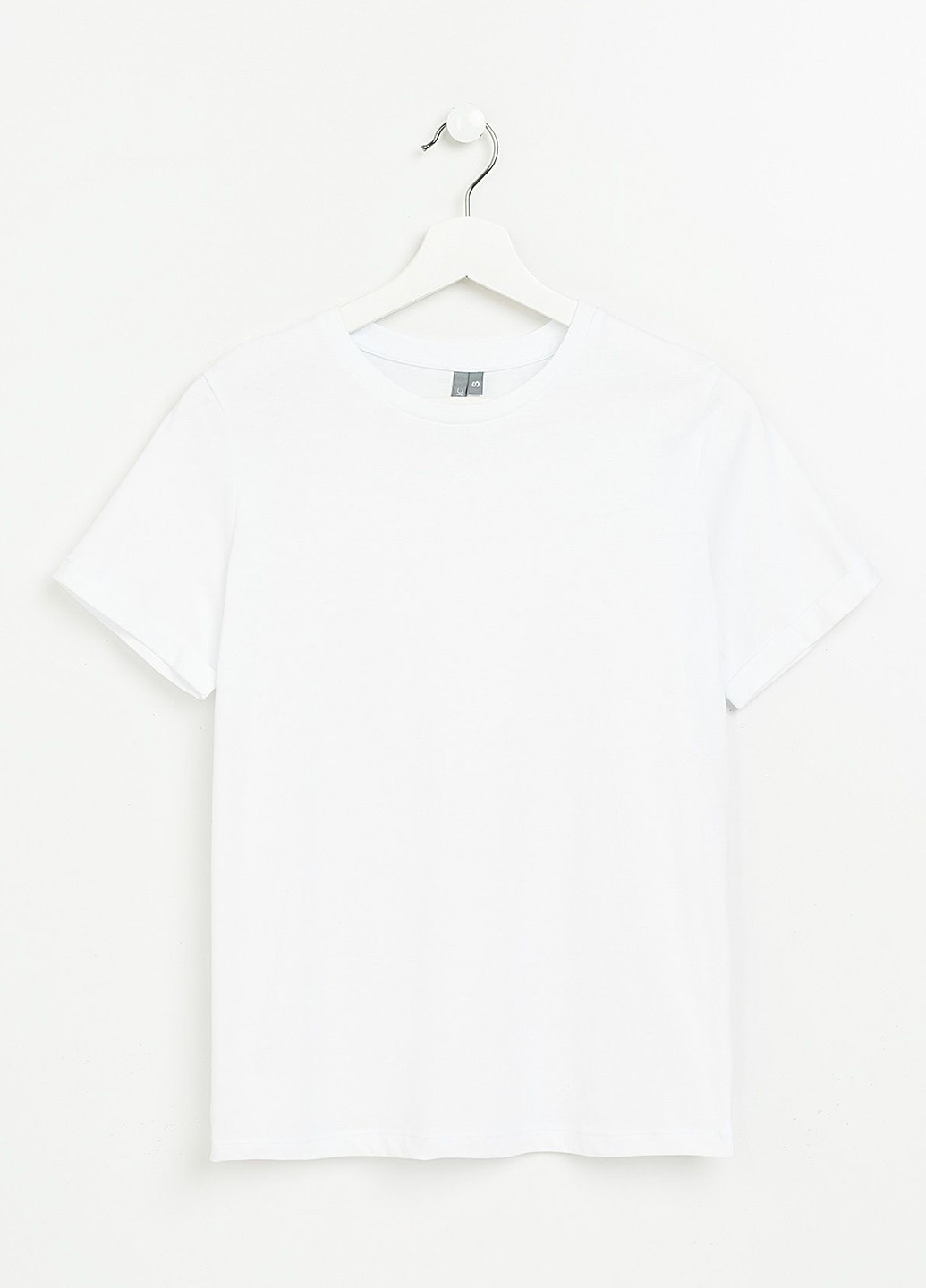 Белая летняя футболка befree
