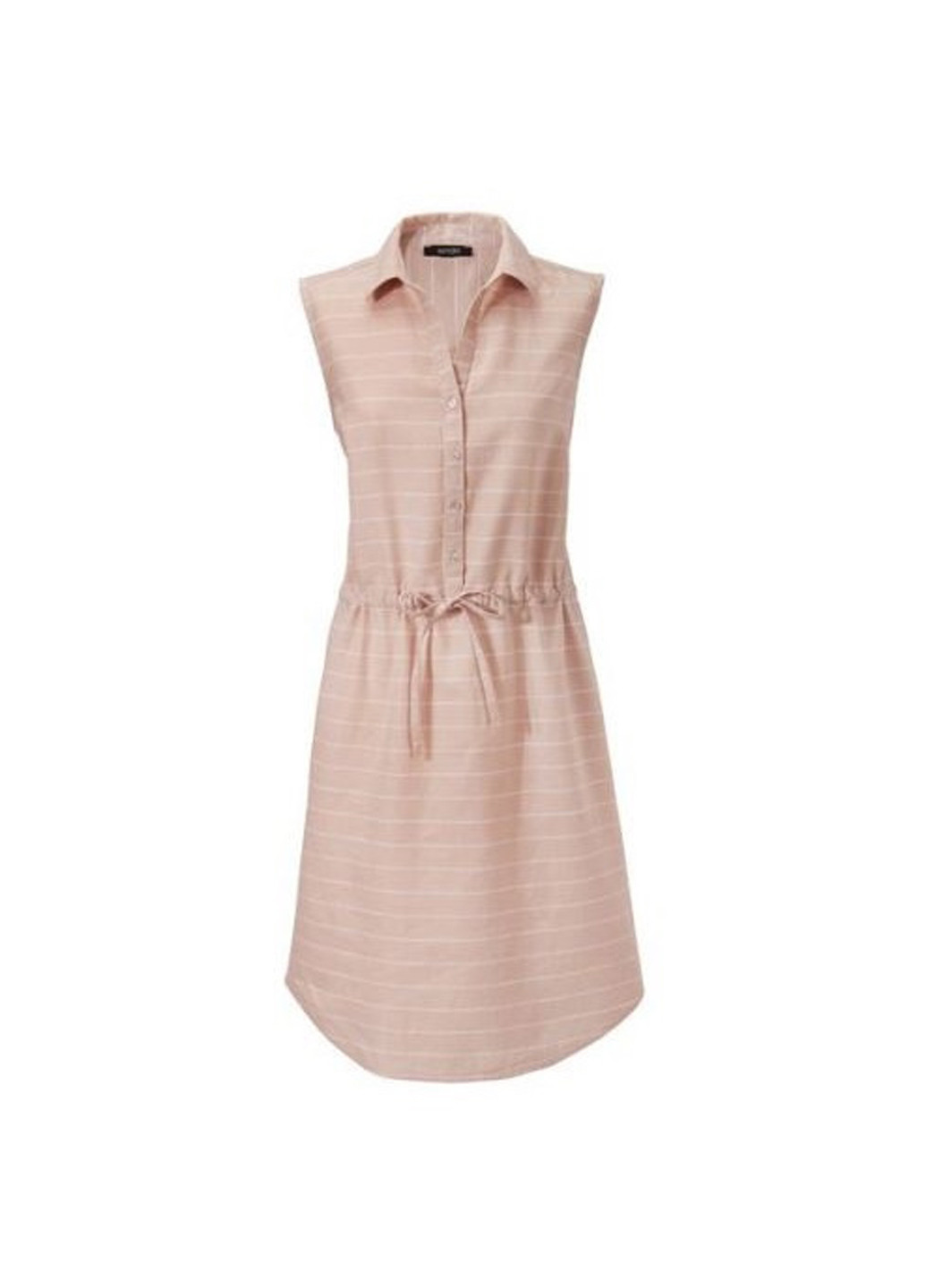 Пудрова кежуал сукня сукня-сорочка Esmara в смужку