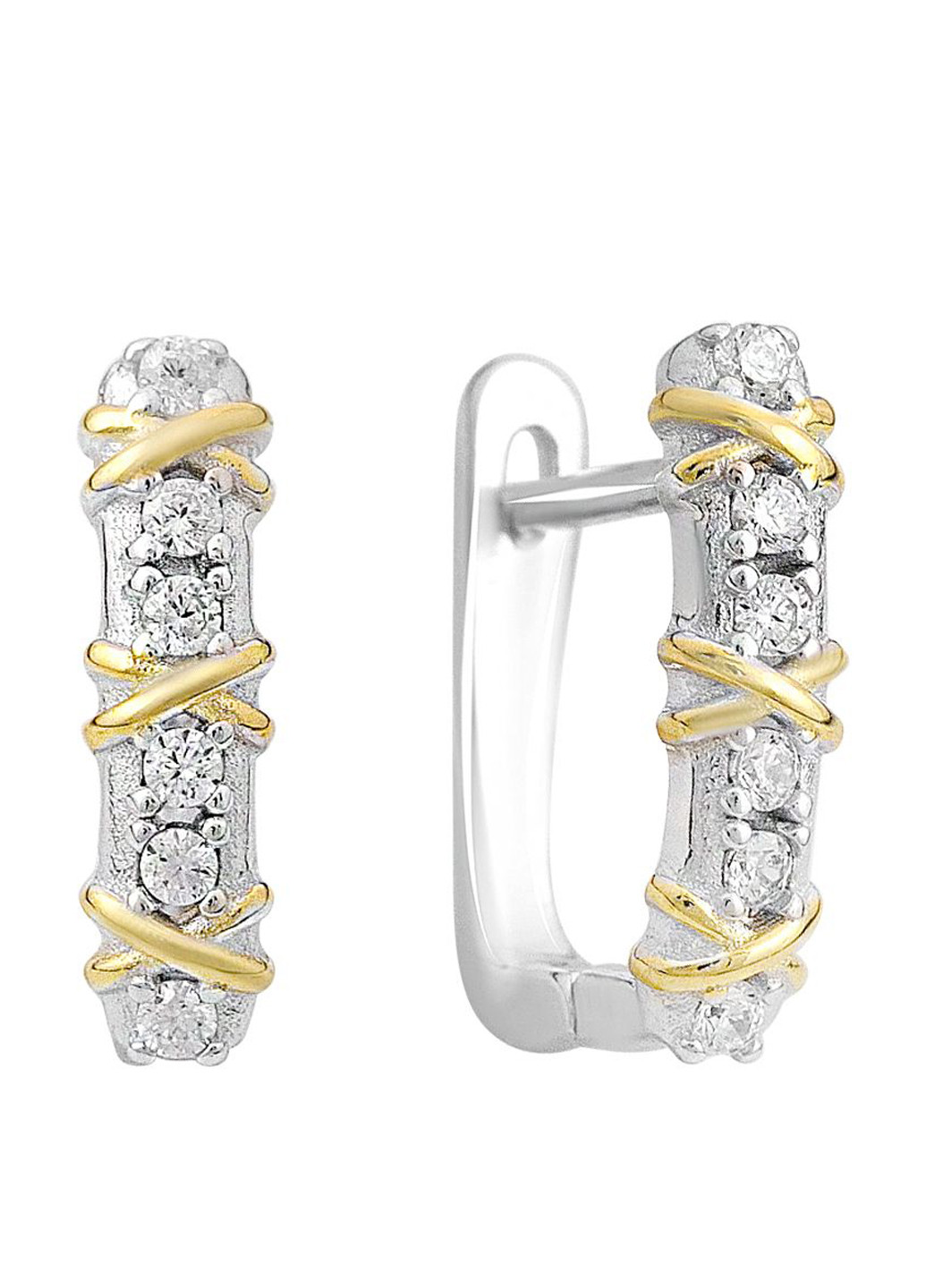 Серьги Silver Flame (301047996)