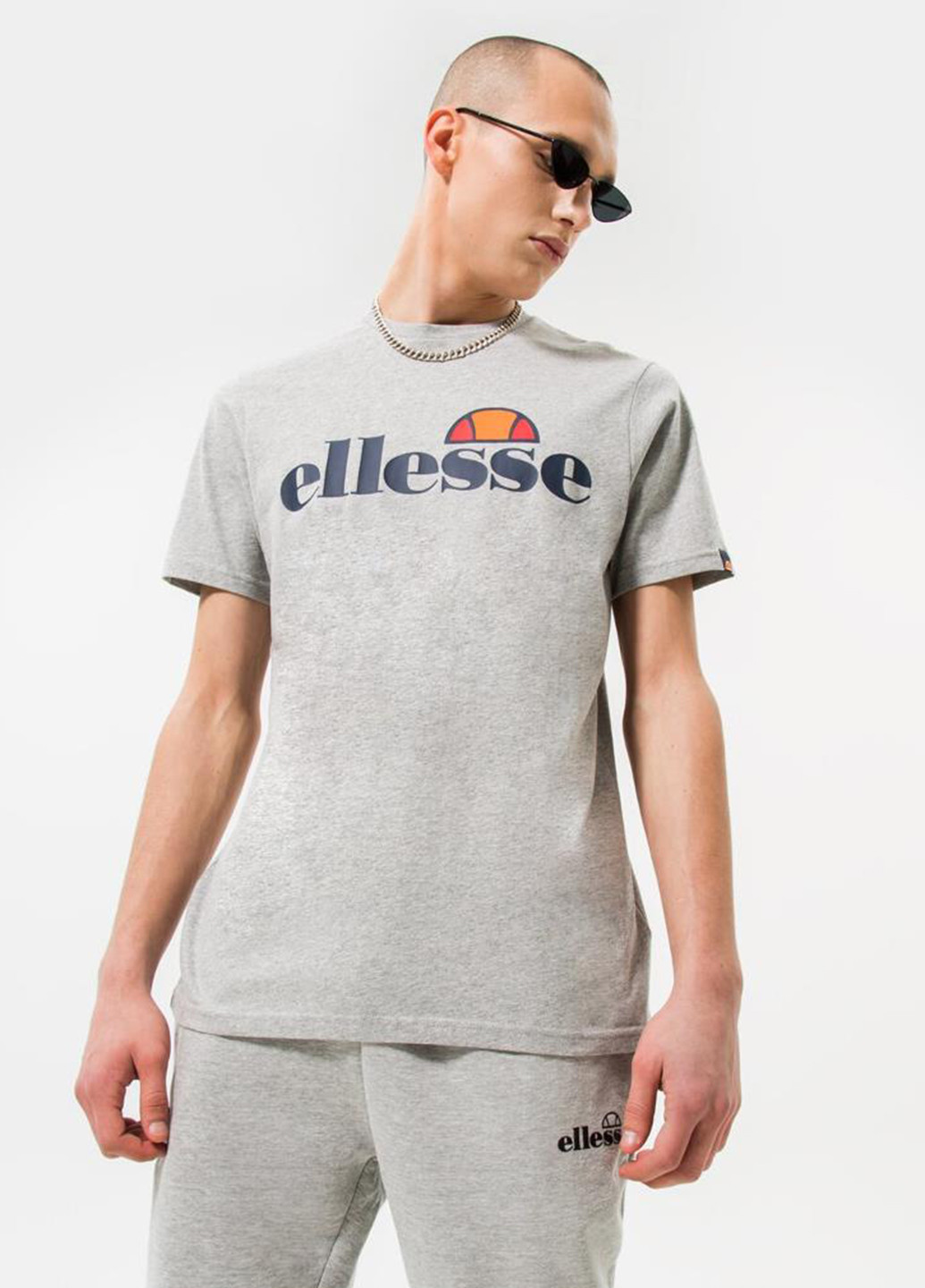 Сіра футболка shc07405-112 Ellesse SL Prado Tee