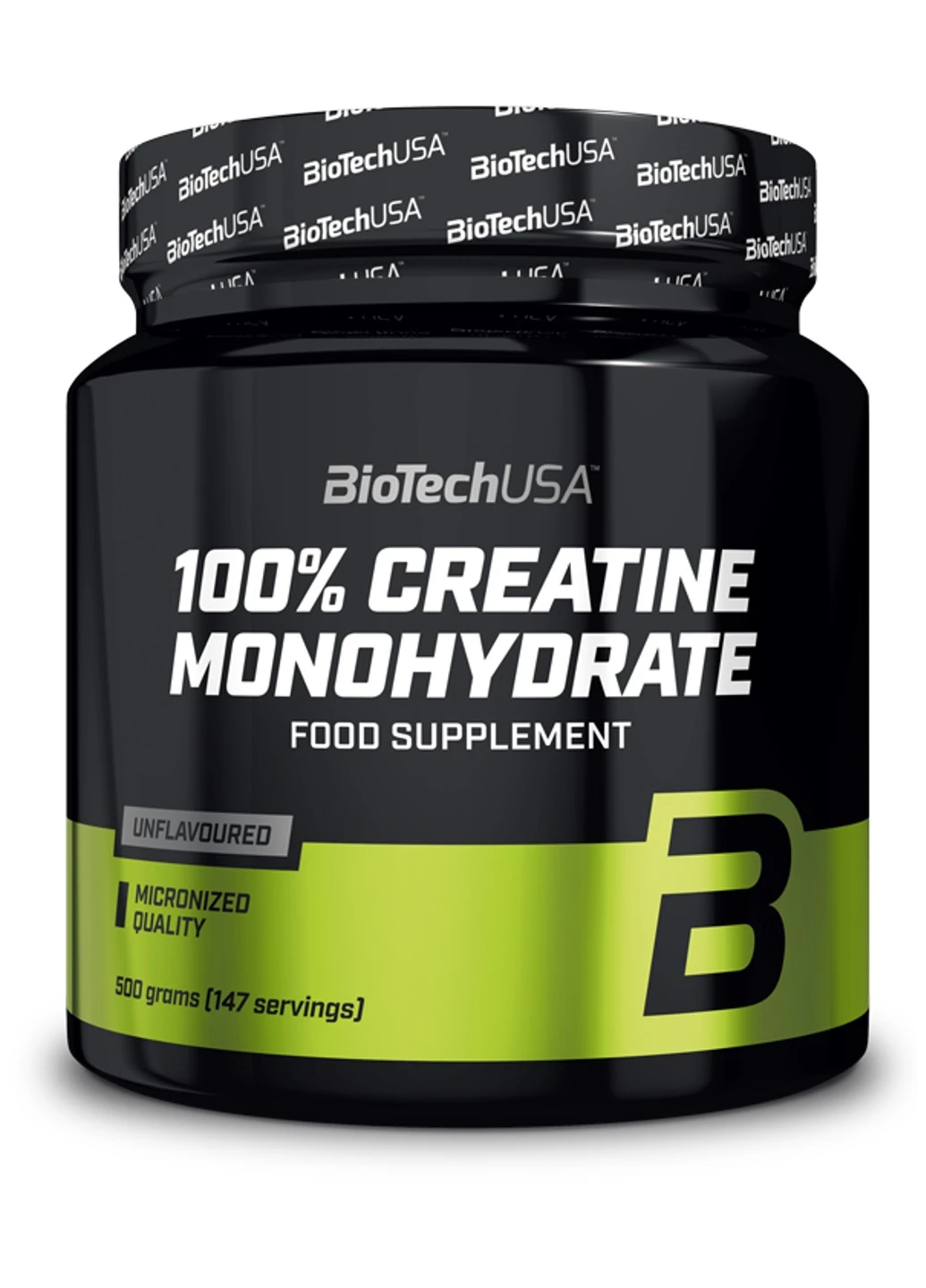 Креатин моногідрат BioTech 100% Creatine Monohydrate банку (500 г) біотеч unflavored Biotechusa (255279544)
