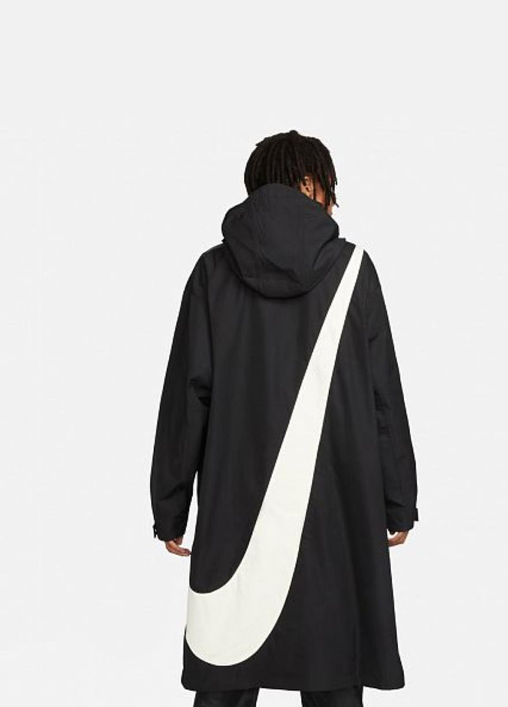 Чорна демісезонна куртка fd2869-010 Nike M SWOOSH WVN PARKA