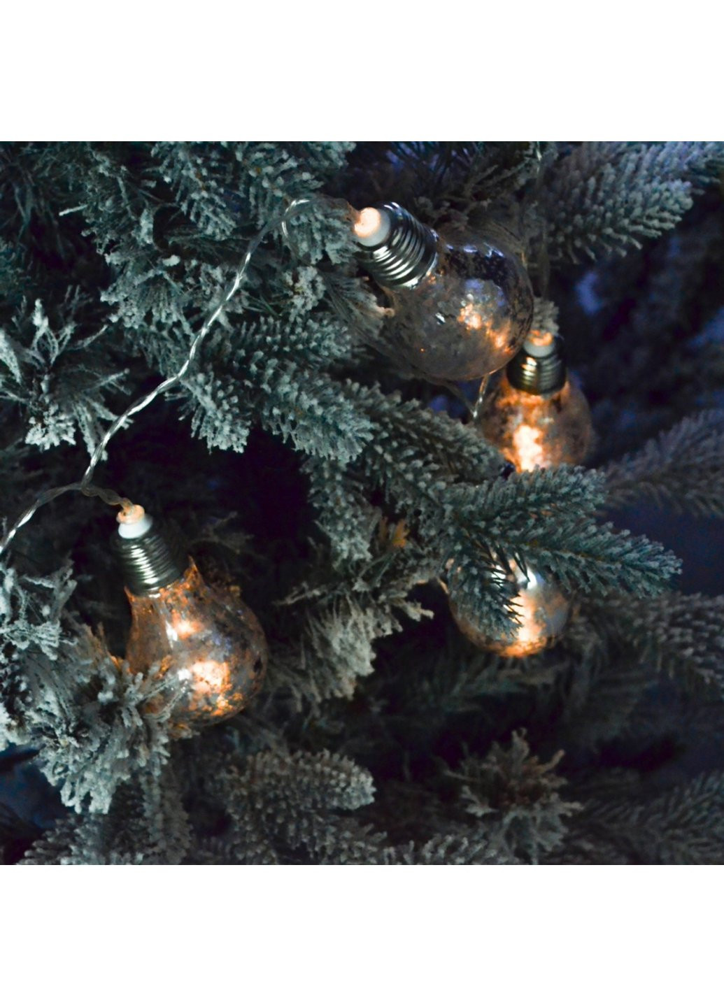 Гірлянда LED 10 ламп. Лампочки 2м. срібний (801148) YES! Fun (254593394)