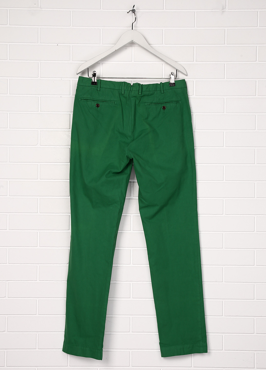 Зеленые кэжуал демисезонные со средней талией брюки Ralph Lauren