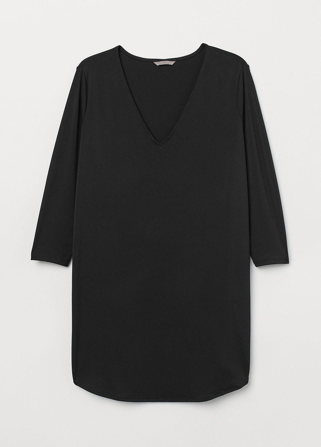 Чорна кежуал сукня оверсайз H&M однотонна