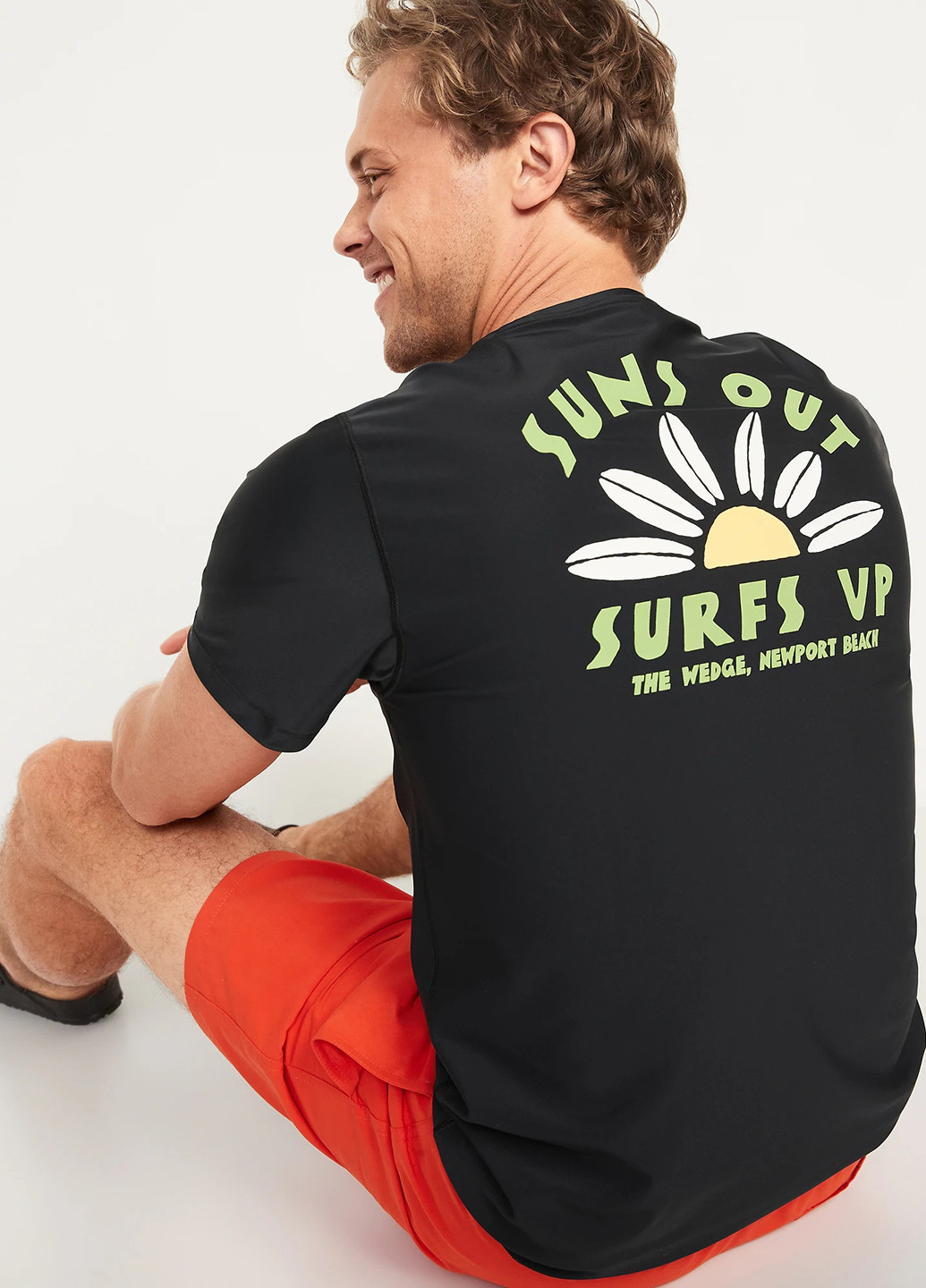 Черная футболка Old Navy