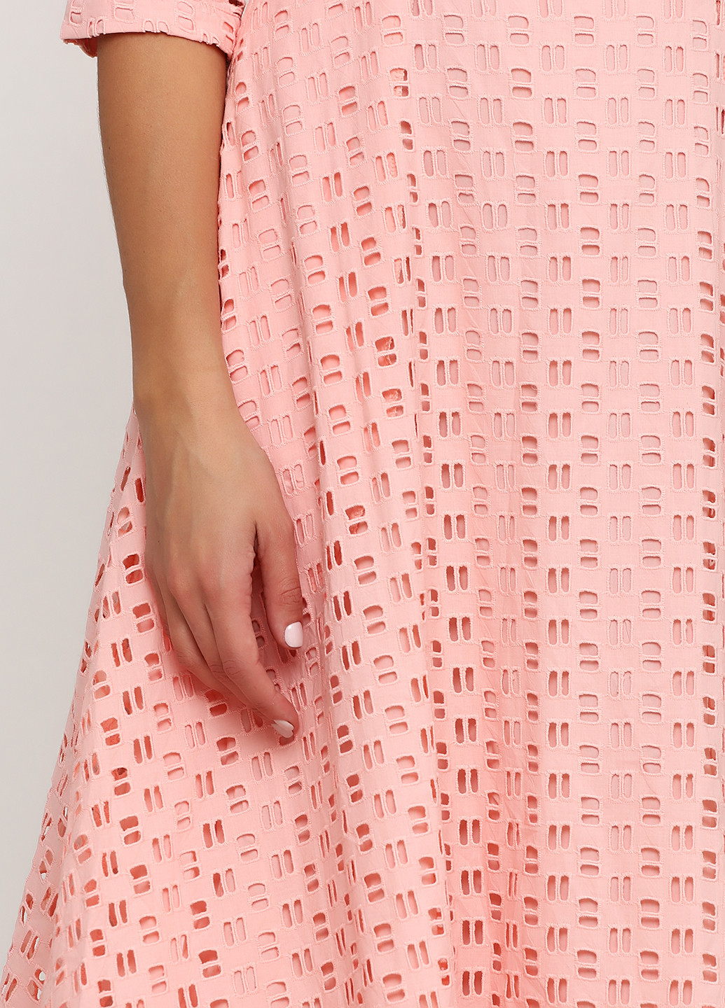 Світло-рожева кежуал плаття, сукня Andre Tan однотонна
