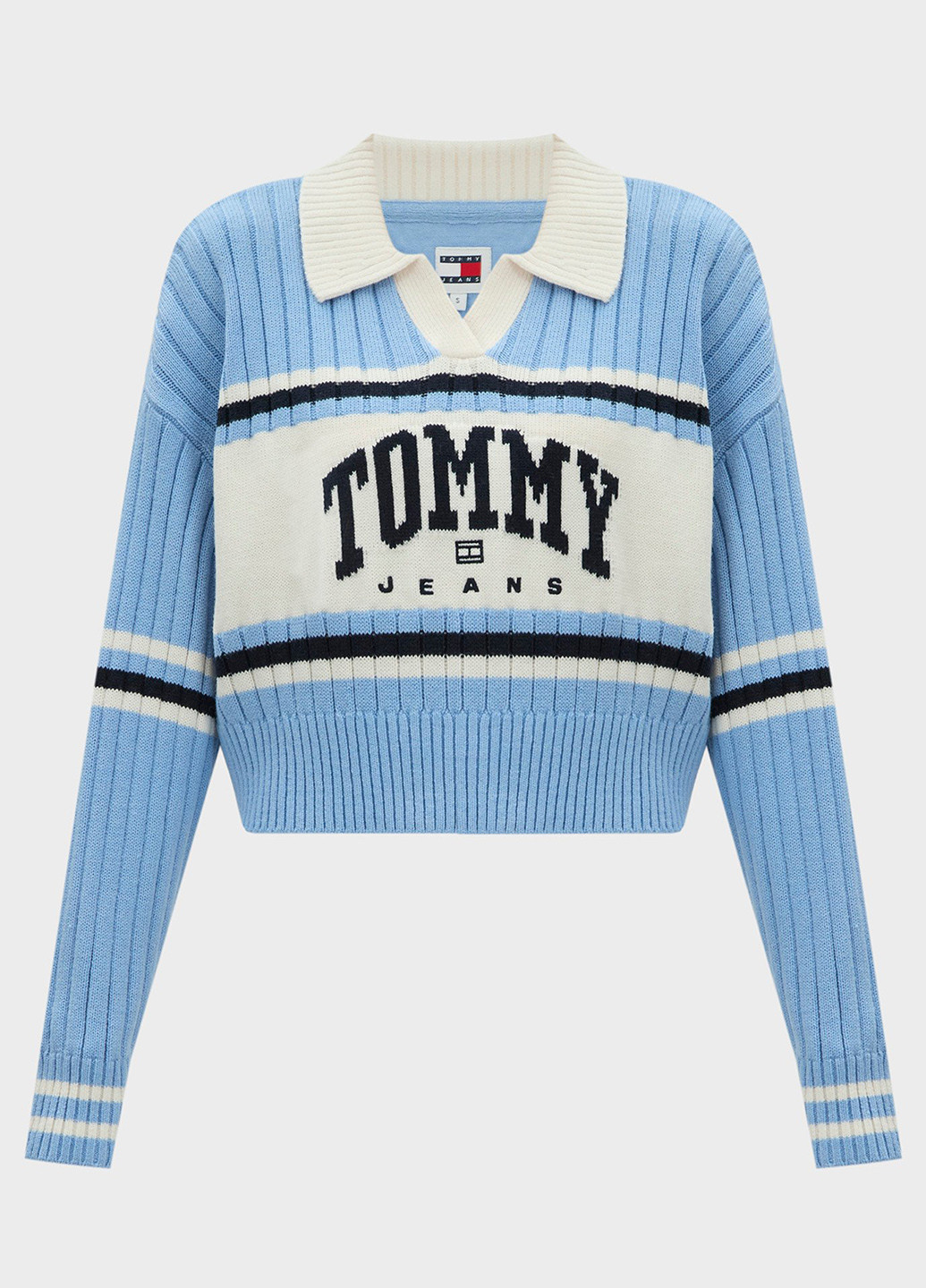 Блакитний демісезонний светр Tommy Jeans