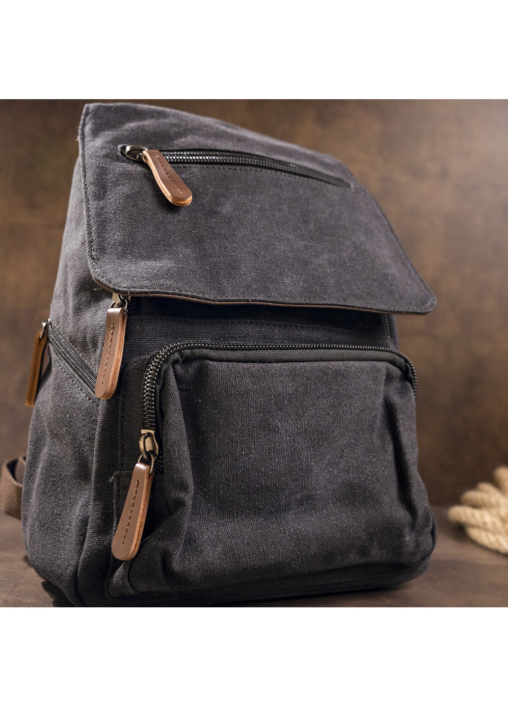 Жіночий текстильний рюкзак 34х25х9,5 см Vintage (232988389)