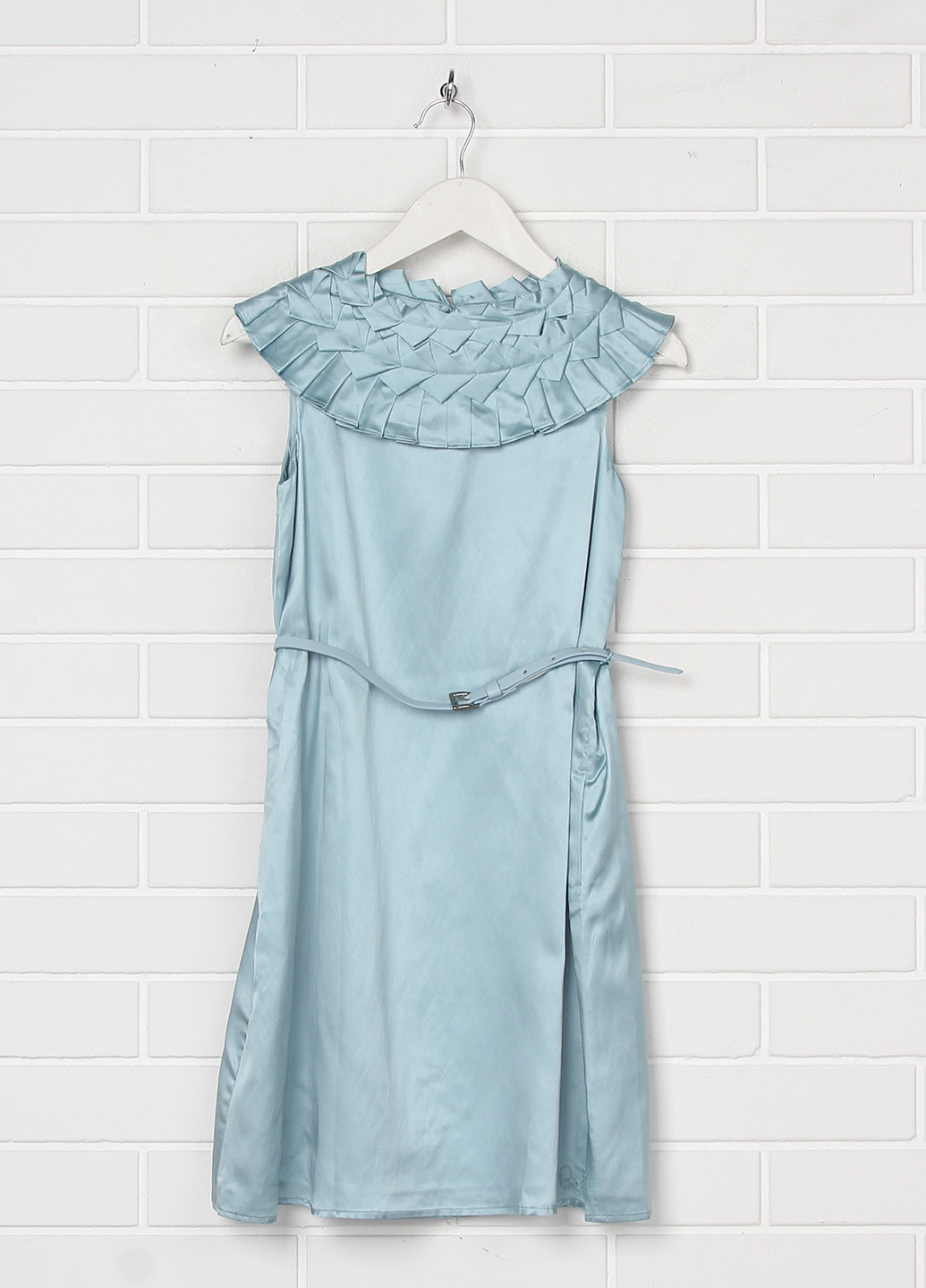 Светло-бирюзовое платье Burberry (119896273)