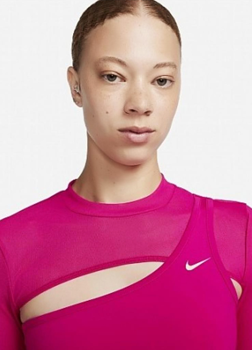 Топ FB5683-615 Nike Pro Long-Sleeve Cropped Top (318417464)