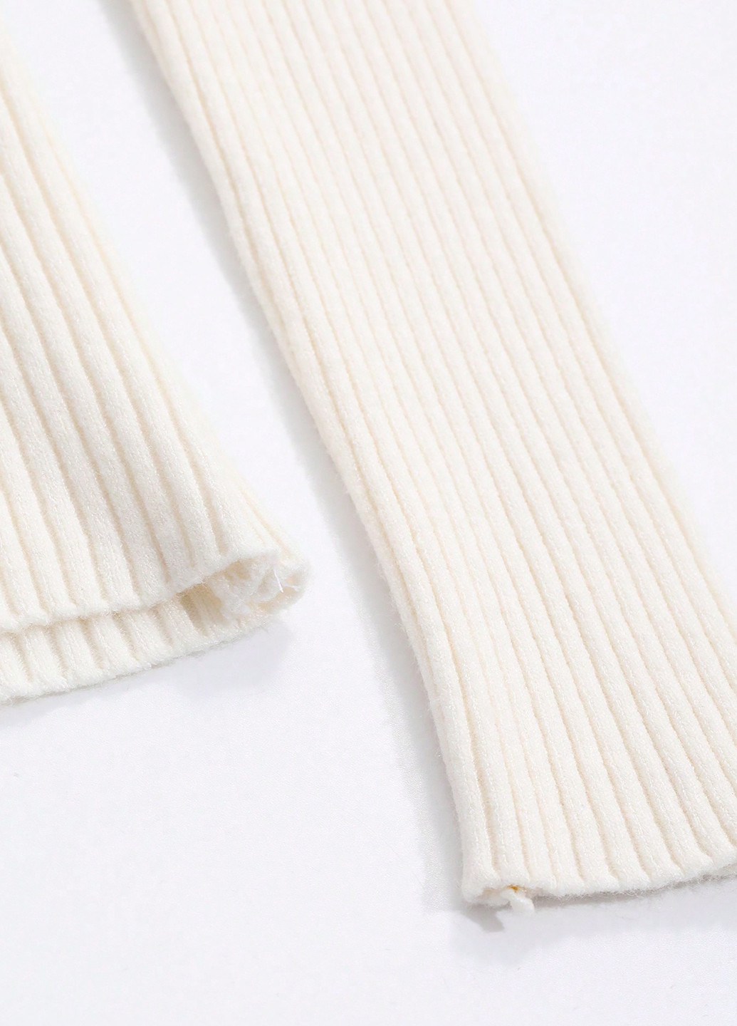 Молочный демисезонный джемпер джемпер SHEIN