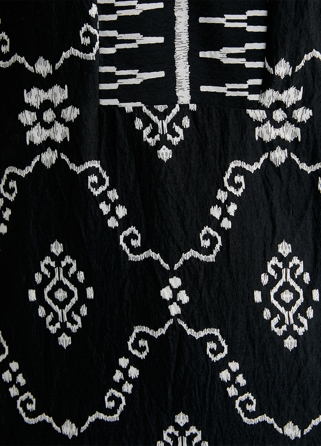 Чорно-білий пляжна сукня KOTON з малюнком
