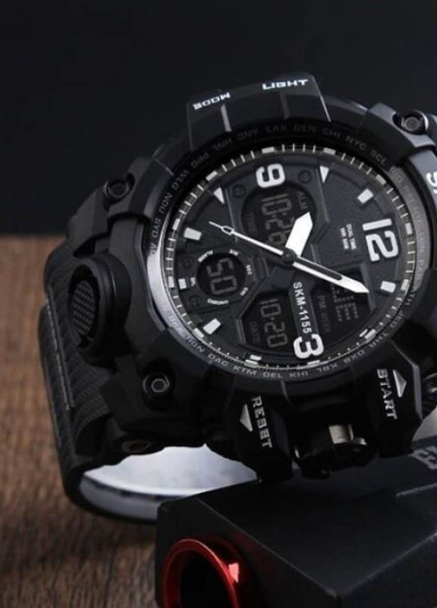 Мужские Часы 1155B Hamlet кварцевые спортивные Skmei (226691232)