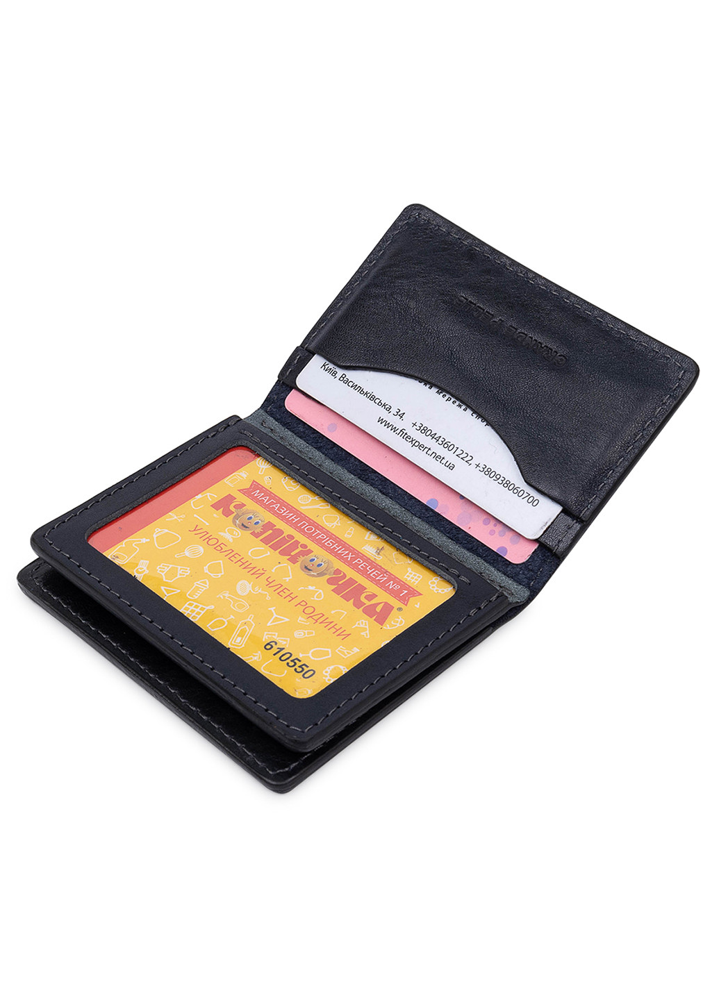 Кожаная обложка для документов 10х7,5х1 см Grande Pelle (252415356)