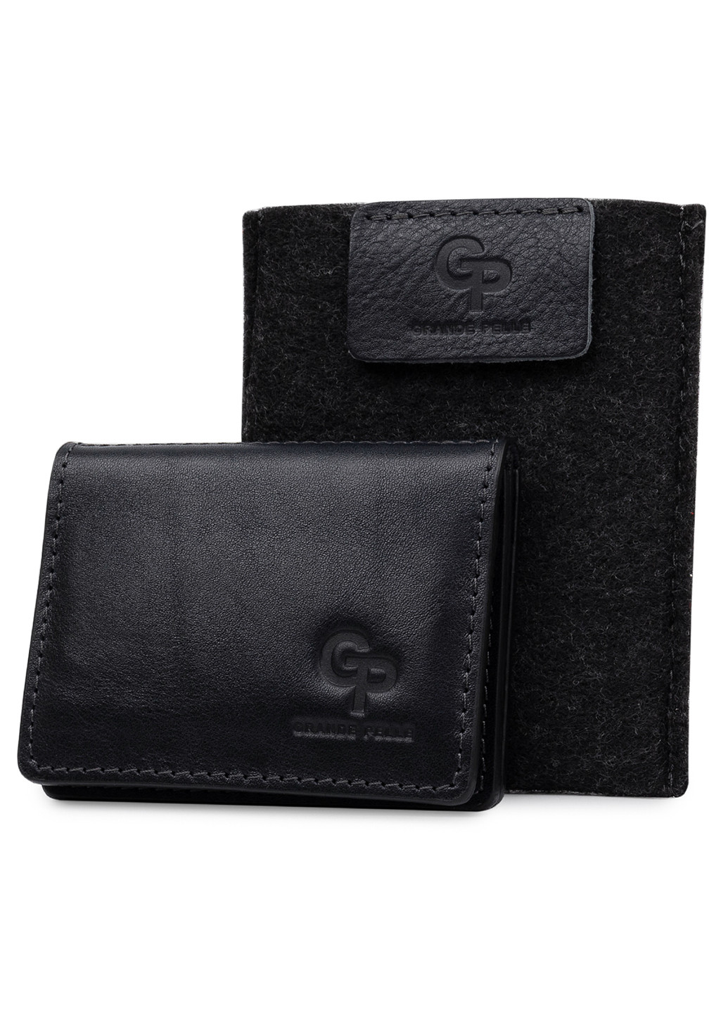 Кожаная обложка для документов 10х7,5х1 см Grande Pelle (252415356)