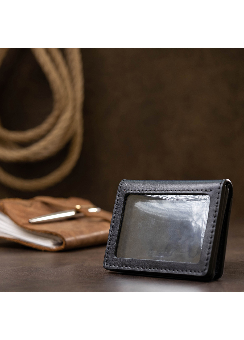 Кожаная обложка для документов 10х7,5х1 см Grande Pelle (252415356)